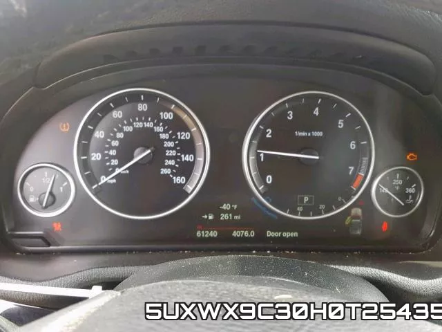 5UXWX9C30H0T25435 фото 9