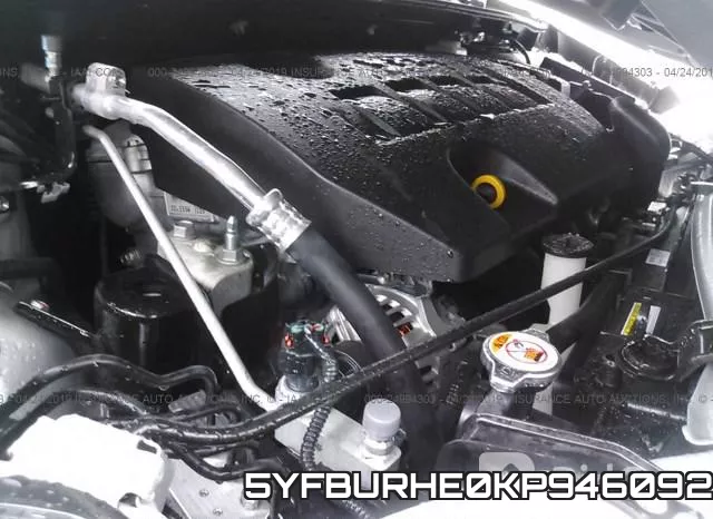 5YFBURHE0KP946092 фото 2