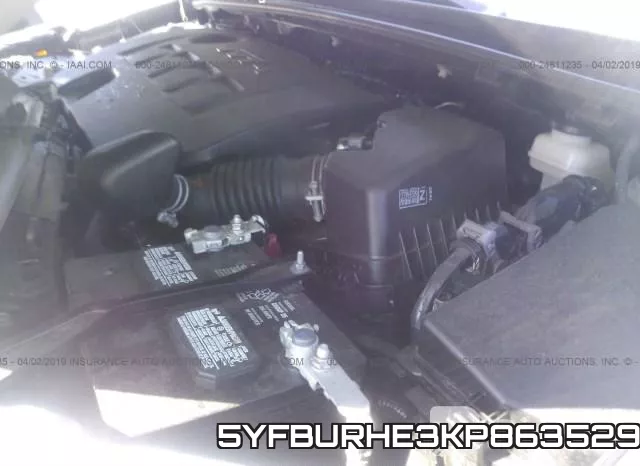 5YFBURHE3KP863529 фото 2
