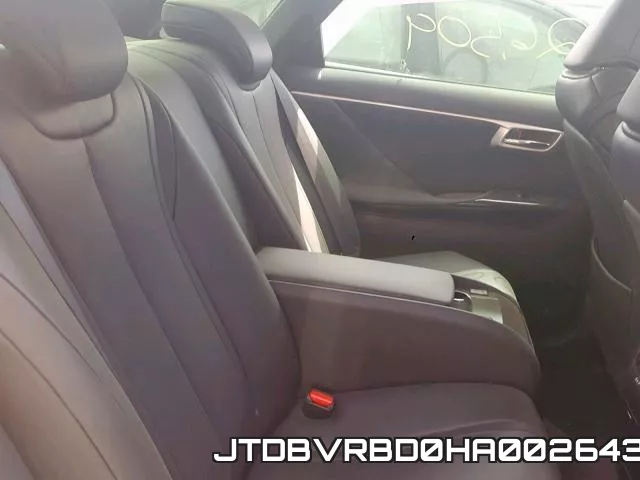 JTDBVRBD0HA002643 фото 7