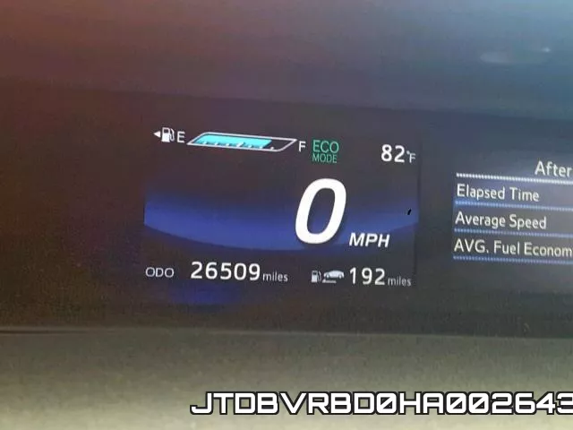 JTDBVRBD0HA002643 фото 9
