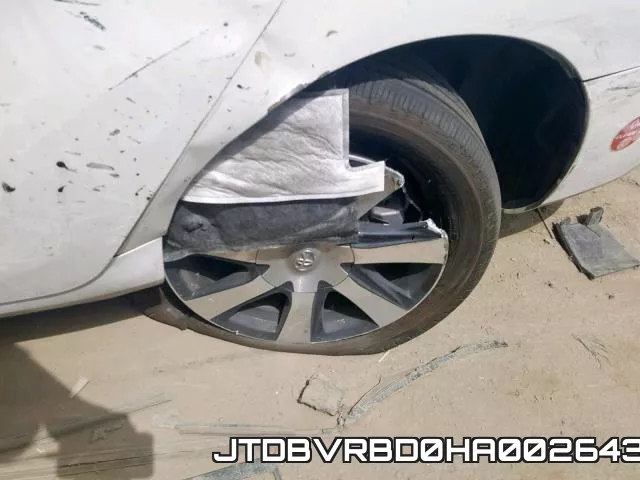 JTDBVRBD0HA002643 фото 10