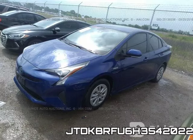 JTDKBRFU6H3542022 фото 3