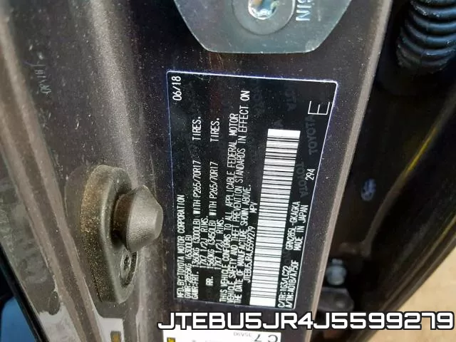 JTEBU5JR4J5599279 фото 2