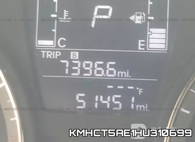 KMHCT5AE1HU310699 фото 8