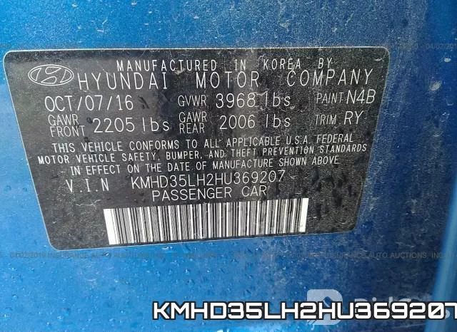KMHD35LH2HU369207 фото 10