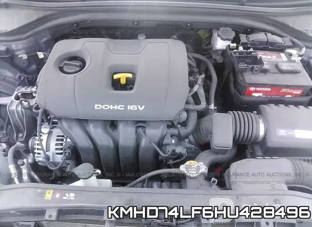 KMHD74LF6HU428496 фото 2