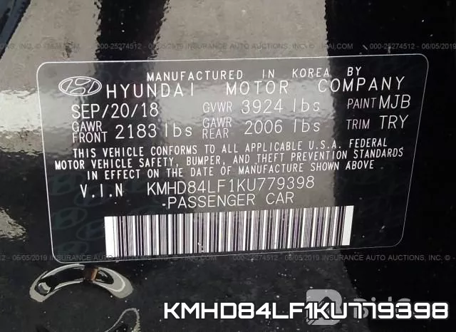 KMHD84LF1KU779398 фото 10
