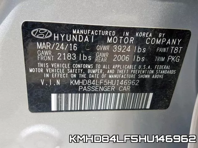 KMHD84LF5HU146962 фото 2