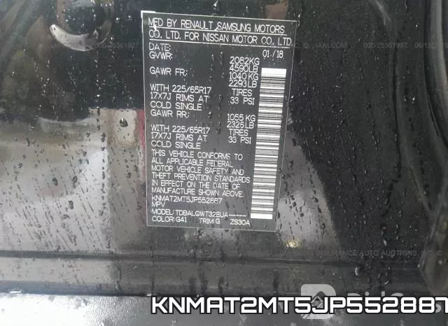 KNMAT2MT5JP552887 фото 10