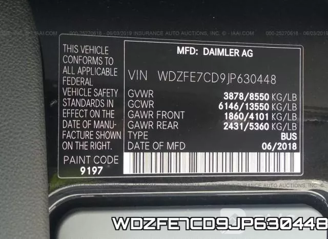 WDZFE7CD9JP630448 фото 10