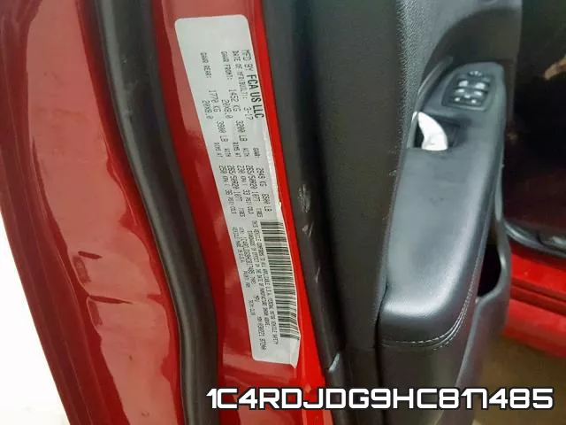 1C4RDJDG9HC817485 фото 2