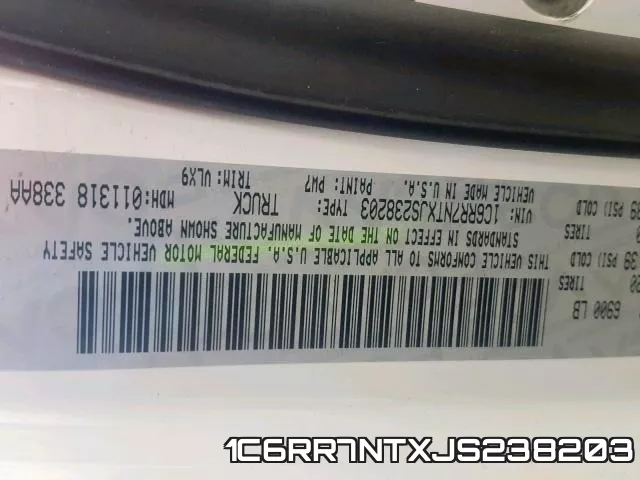 1C6RR7NTXJS238203 фото 2