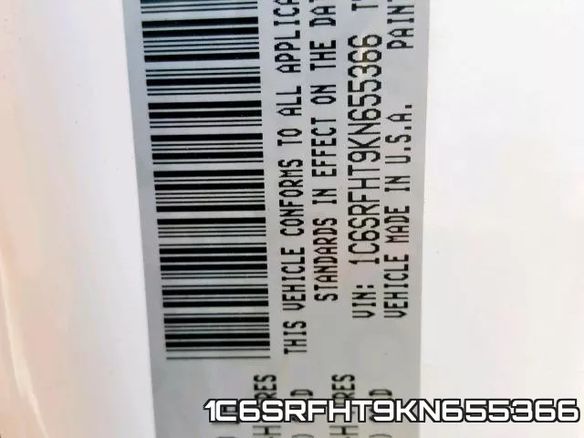 1C6SRFHT9KN655366 фото 2