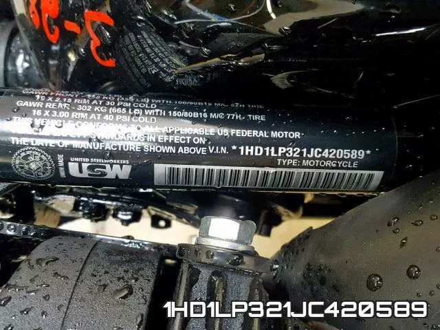 1HD1LP321JC420589 фото 2