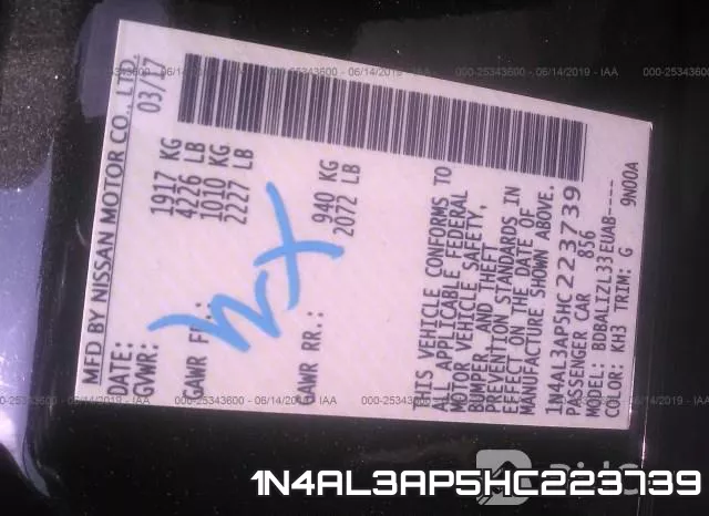 1N4AL3AP5HC223739 фото 10