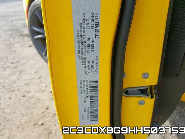 2C3CDXBG9HH503753 фото 2
