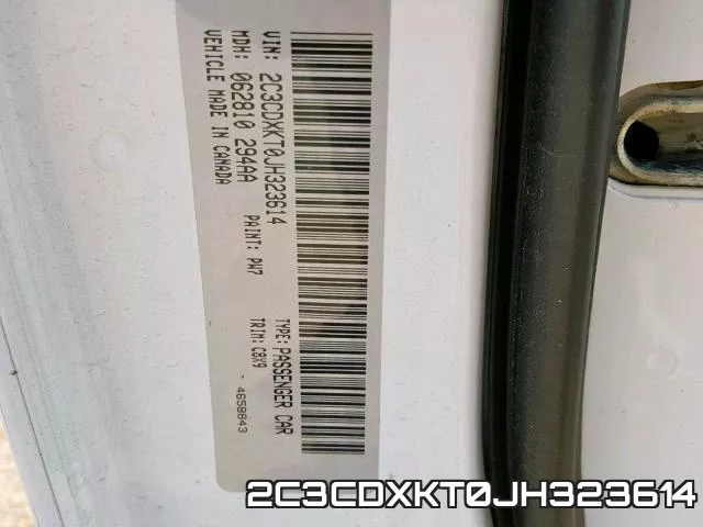 2C3CDXKT0JH323614 фото 2