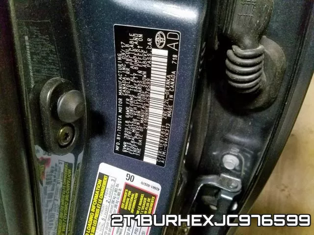 2T1BURHEXJC976599 фото 2