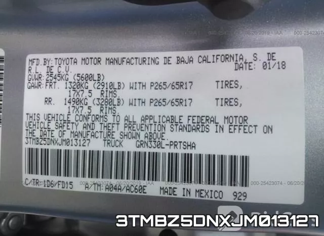 3TMBZ5DNXJM013127 фото 10