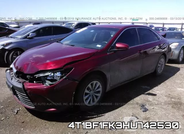 4T1BF1FK3HU742530 фото 3