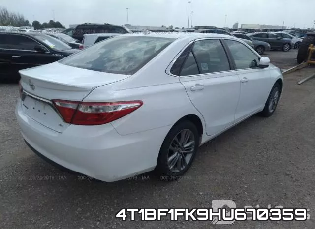 4T1BF1FK9HU670359 фото 5