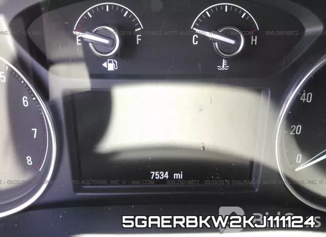 5GAERBKW2KJ111124 фото 8