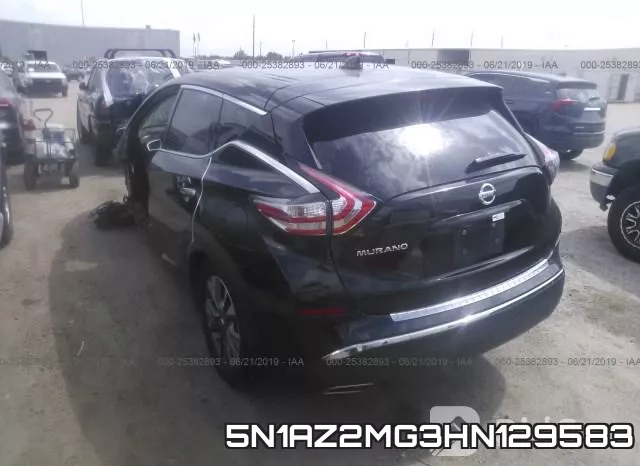 5N1AZ2MG3HN129583 фото 4