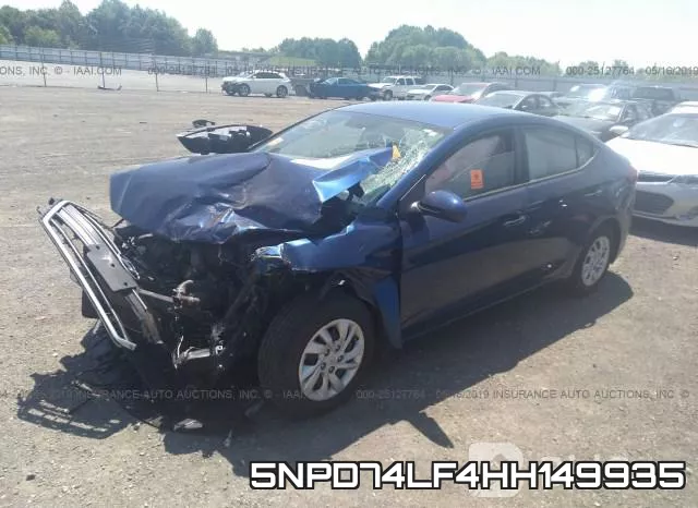 5NPD74LF4HH149935 фото 3
