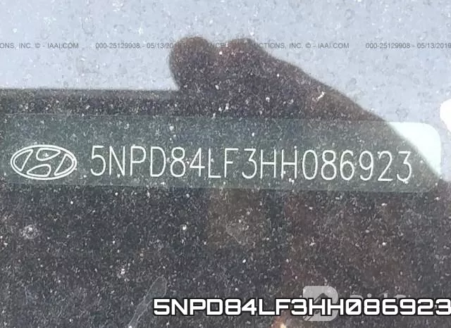 5NPD84LF3HH086923 фото 10