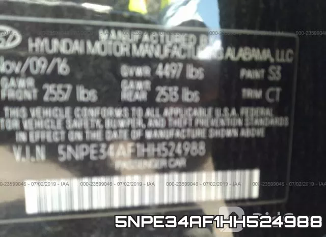 5NPE34AF1HH524988 фото 10