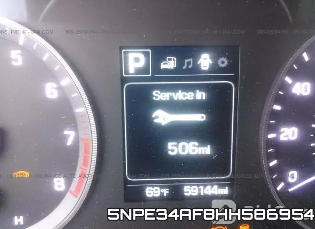 5NPE34AF8HH586954 фото 8
