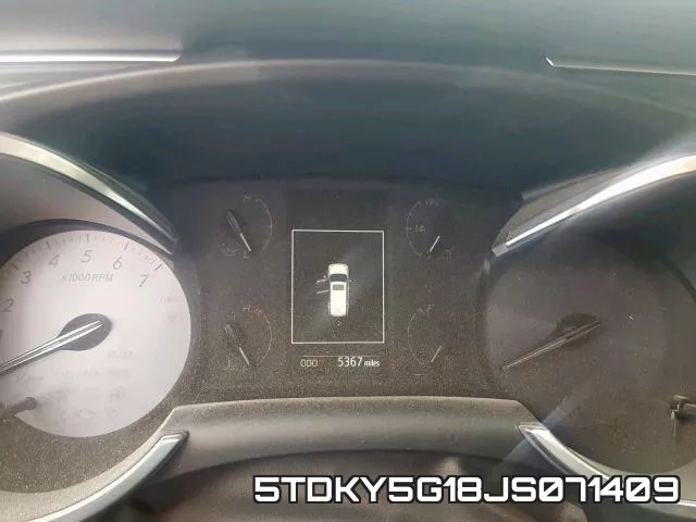 5TDKY5G18JS071409 фото 9
