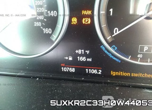 5UXKR2C33H0W44053 фото 8