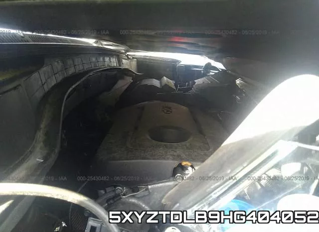 5XYZTDLB9HG404052 фото 2