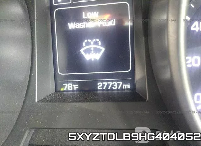 5XYZTDLB9HG404052 фото 8