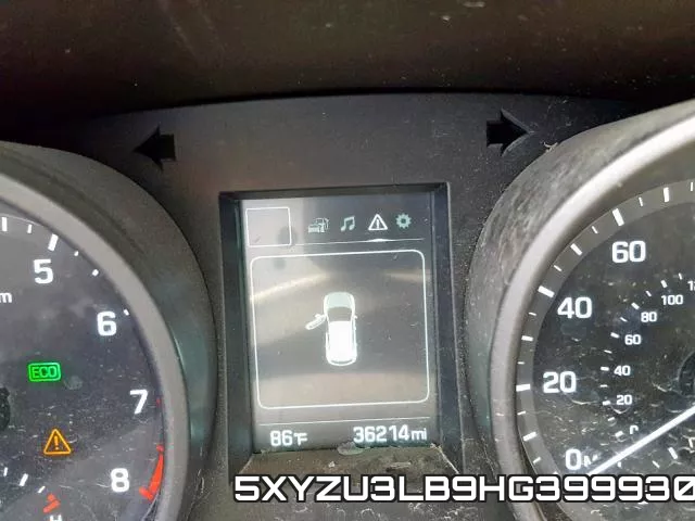 5XYZU3LB9HG399930 фото 9