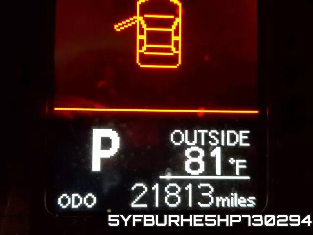 5YFBURHE5HP730294 фото 9
