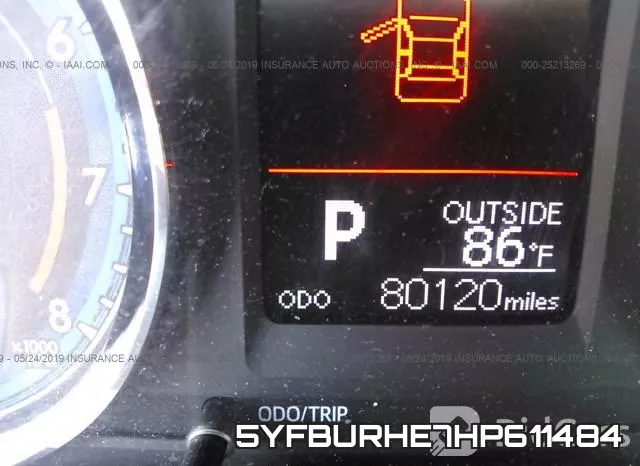 5YFBURHE7HP611484 фото 8