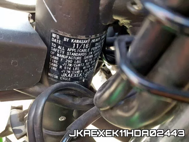 JKAEXEK11HDA02443 фото 2