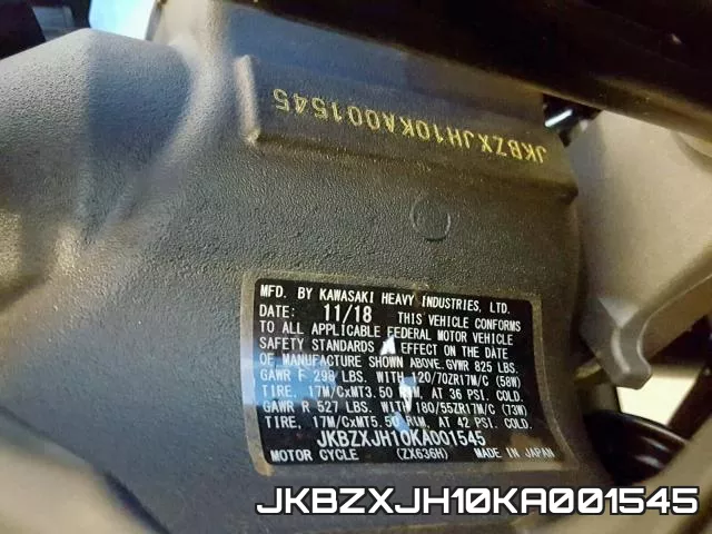 JKBZXJH10KA001545 фото 2