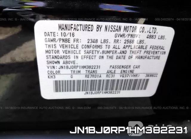 JN1BJ0RP1HM382231 фото 10