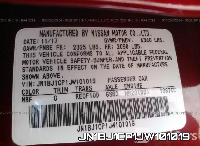 JN1BJ1CP1JW101019 фото 10