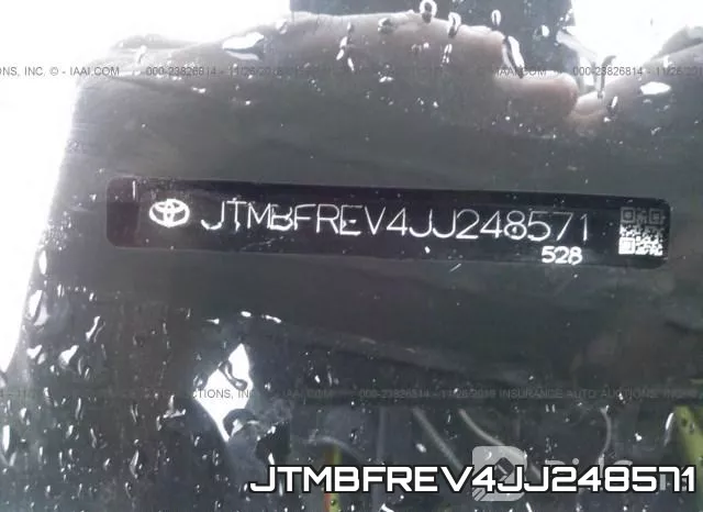 JTMBFREV4JJ248571 фото 10