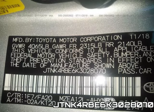 JTNK4RBE6K3028070 фото 10