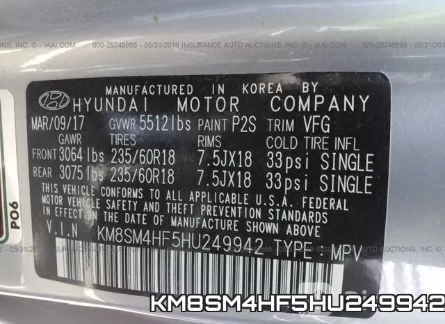 KM8SM4HF5HU249942 фото 10