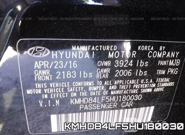 KMHD84LF5HU180030 фото 10