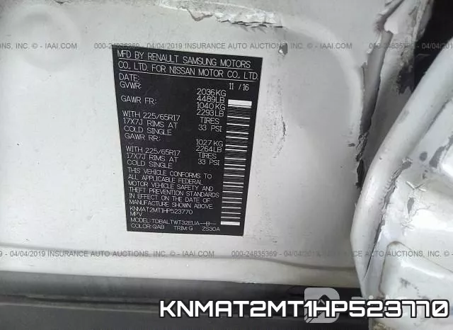 KNMAT2MT1HP523770 фото 10