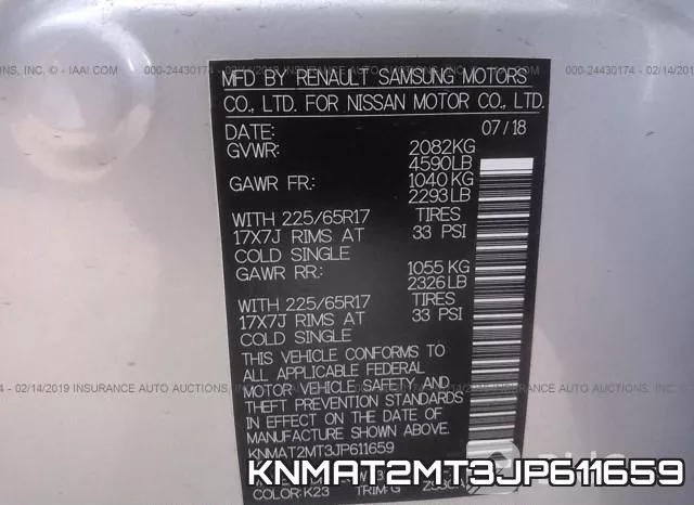 KNMAT2MT3JP611659 фото 10
