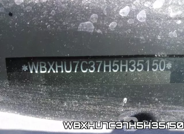 WBXHU7C37H5H35150 фото 10